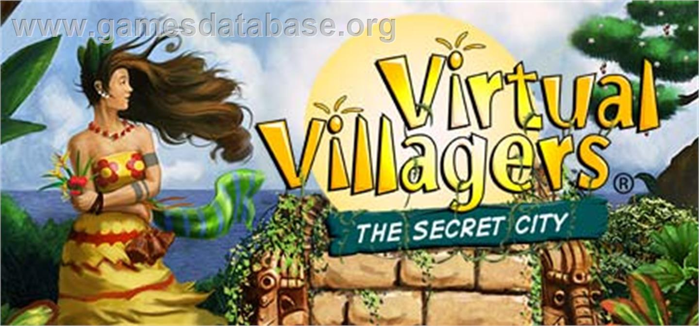 Virtual Villagers - The Secret City - Valve Steam - Artwork - Banner