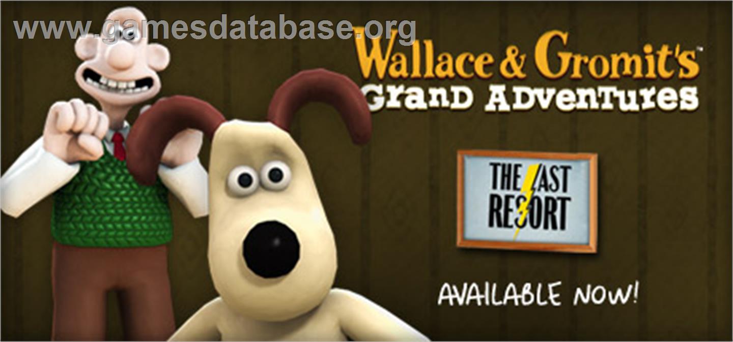 Wallace & Gromits Grand Adventures, Episode 2: The Last Resort - Valve Steam - Artwork - Banner