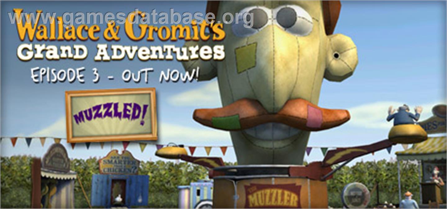 Wallace & Gromits Grand Adventures, Episode 3: Muzzled! - Valve Steam - Artwork - Banner