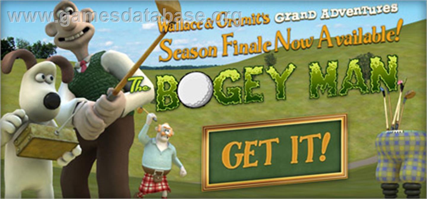 Wallace & Gromits Grand Adventures, Episode 4: The Bogey Man - Valve Steam - Artwork - Banner