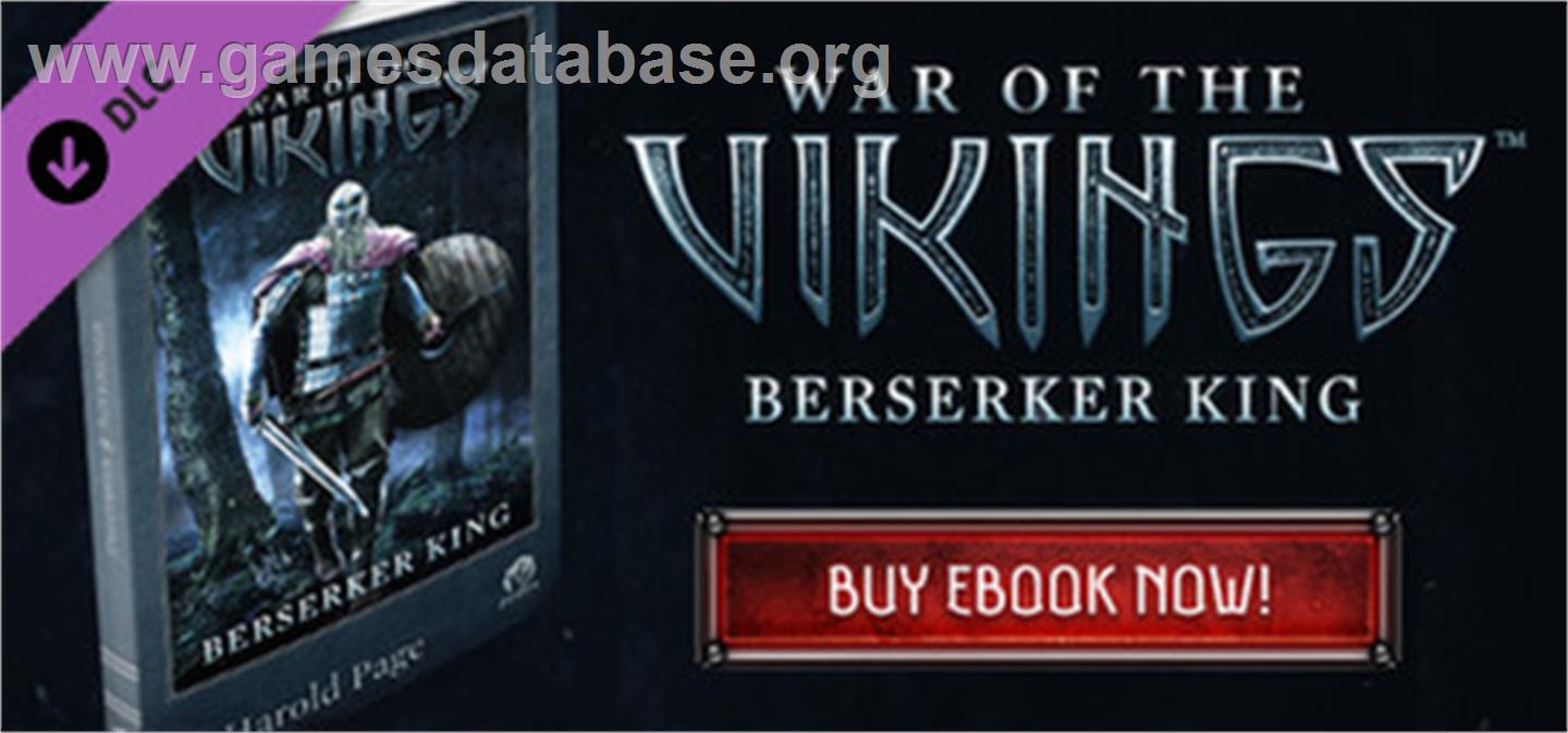 War of the Vikings E-book: Berserker King - Valve Steam - Artwork - Banner
