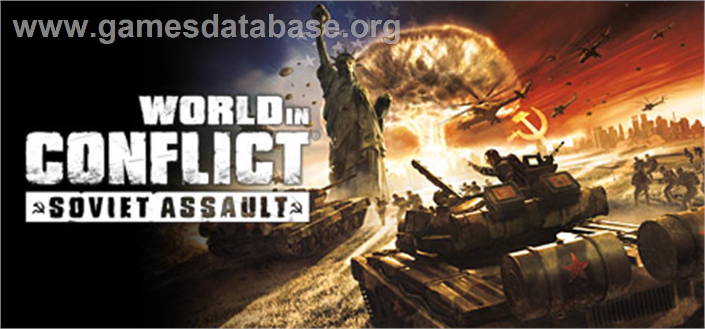 World In Conflict: Soviet Assault - Valve Steam - Artwork - Banner