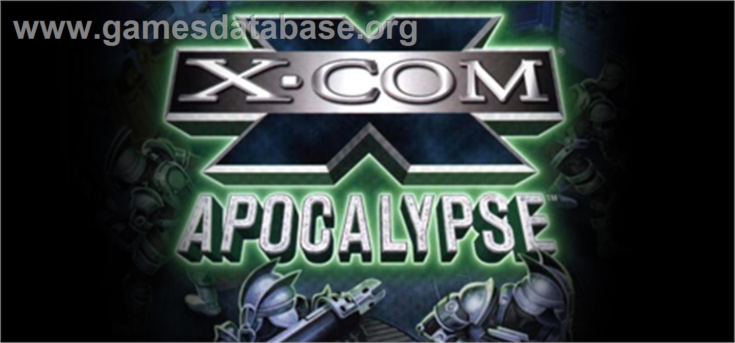 X-COM: Apocalypse - Valve Steam - Artwork - Banner