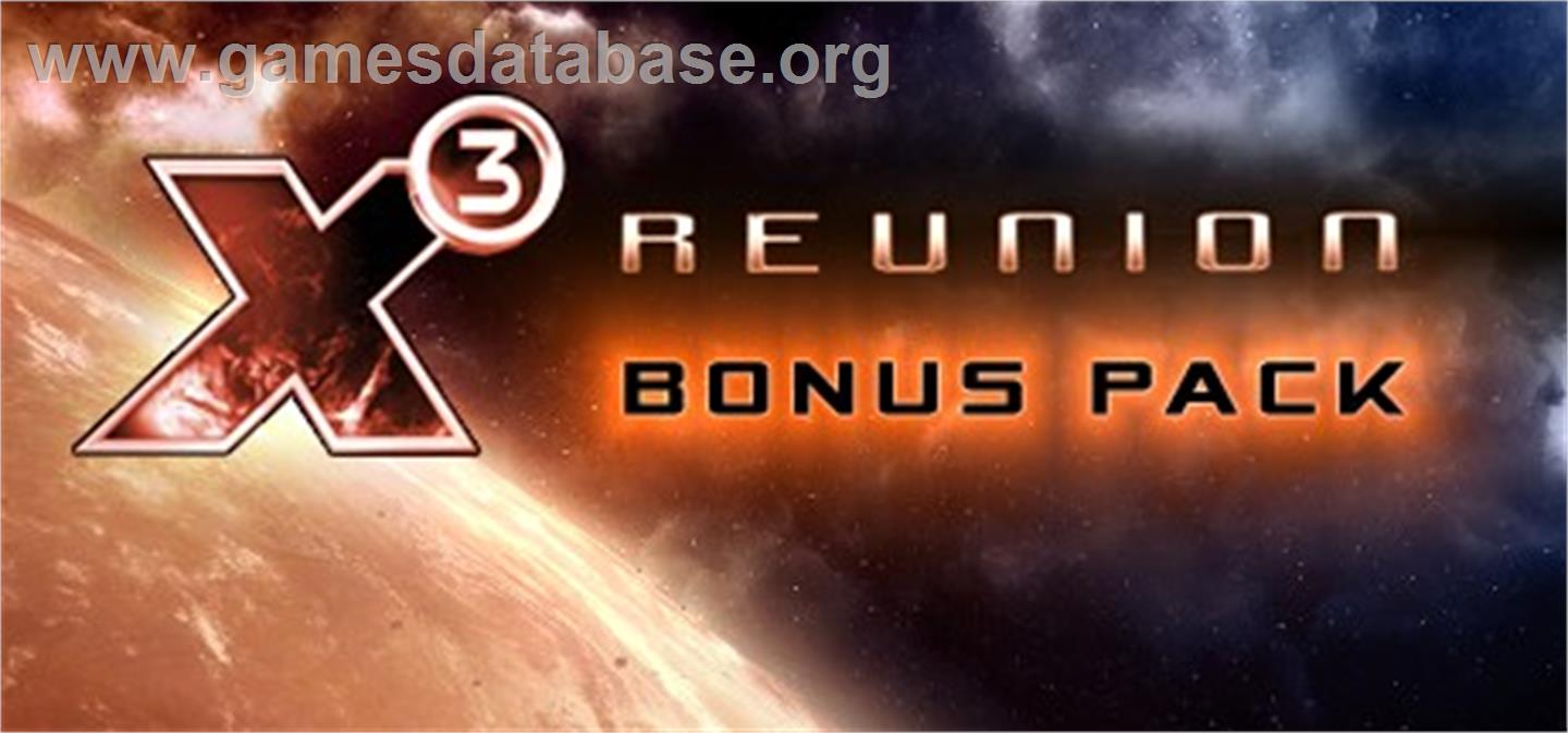 X3: Reunion Bonus Package - Valve Steam - Artwork - Banner