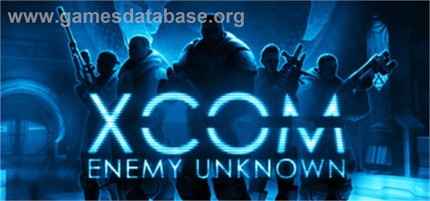 XCOM: Enemy Unknown - Valve Steam - Artwork - Banner
