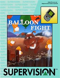 Box cover for Balloon Fight on the Watara Supervision.