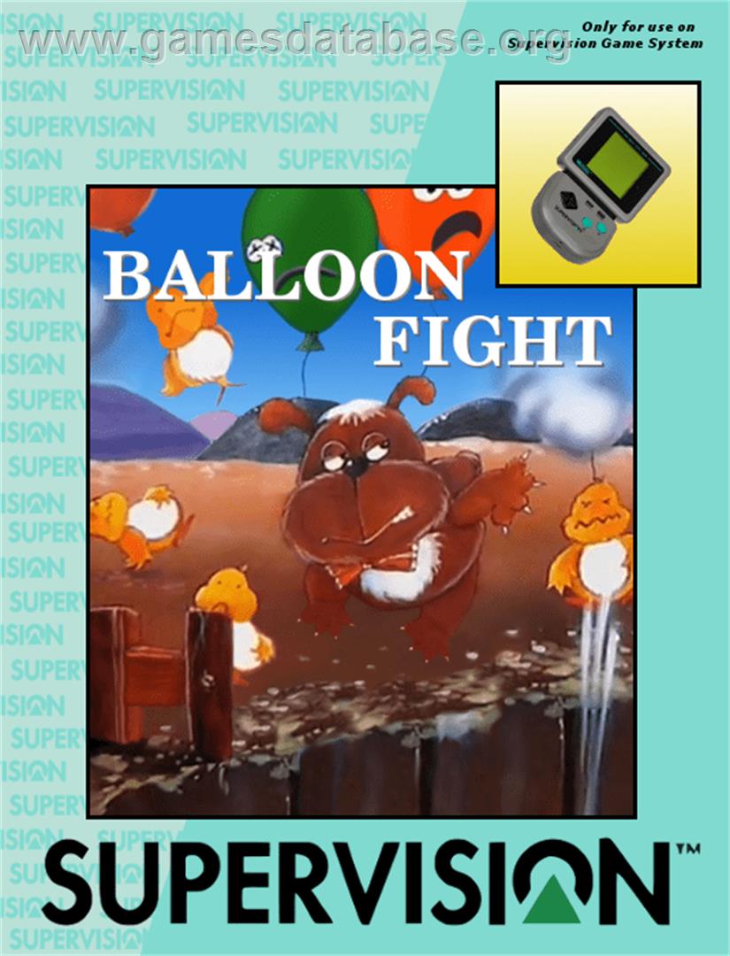 Balloon Fight - Watara Supervision - Artwork - Box