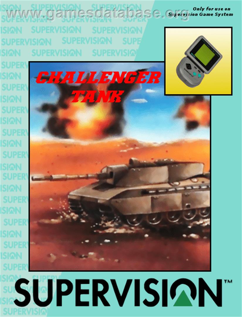 Challenger Tank - Watara Supervision - Artwork - Box