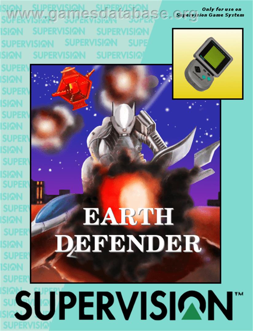 Earth Defender - Watara Supervision - Artwork - Box