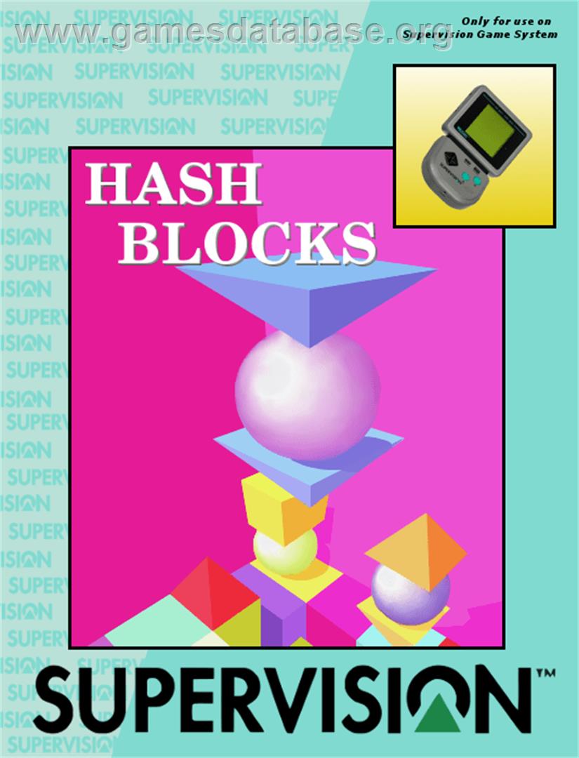 Hash Blocks - Watara Supervision - Artwork - Box