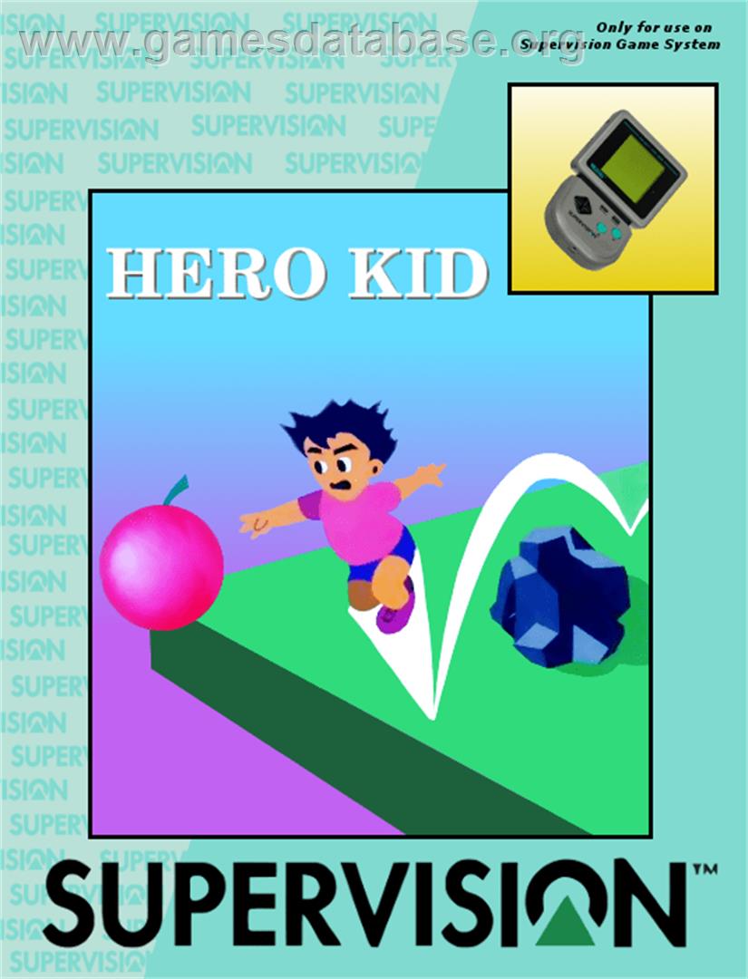 Hero Kid - Watara Supervision - Artwork - Box