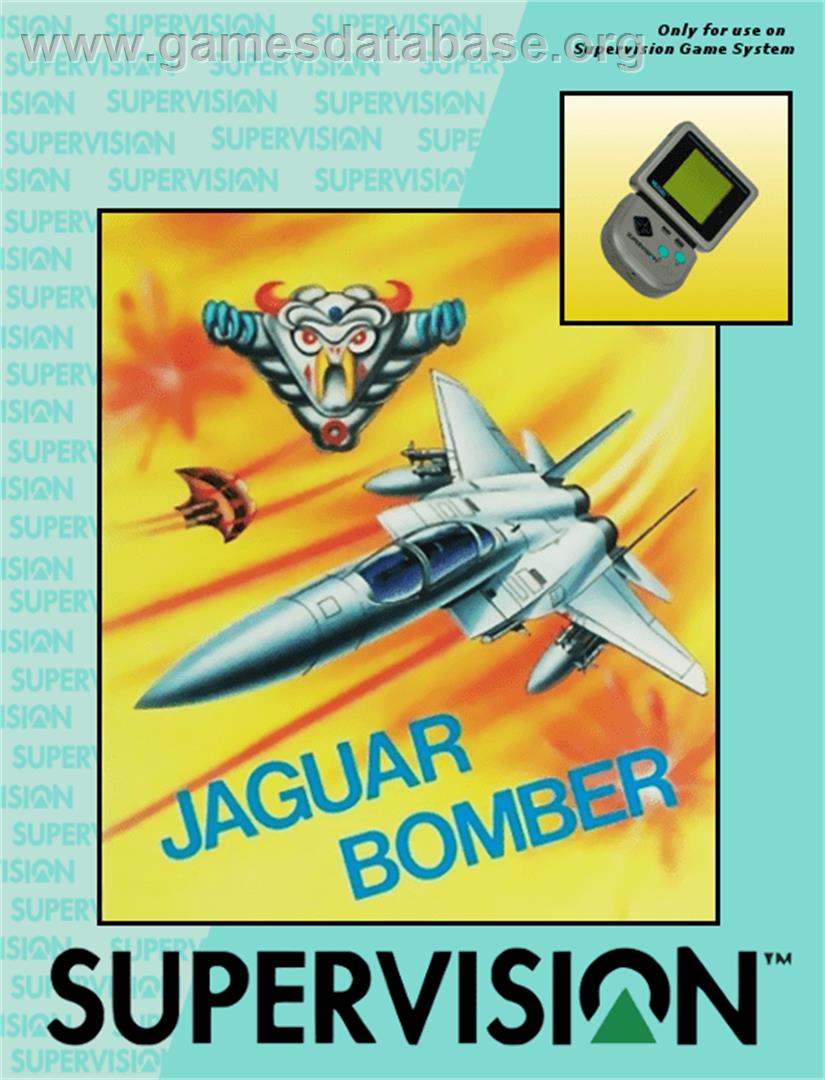 Jaguar Bomber - Watara Supervision - Artwork - Box