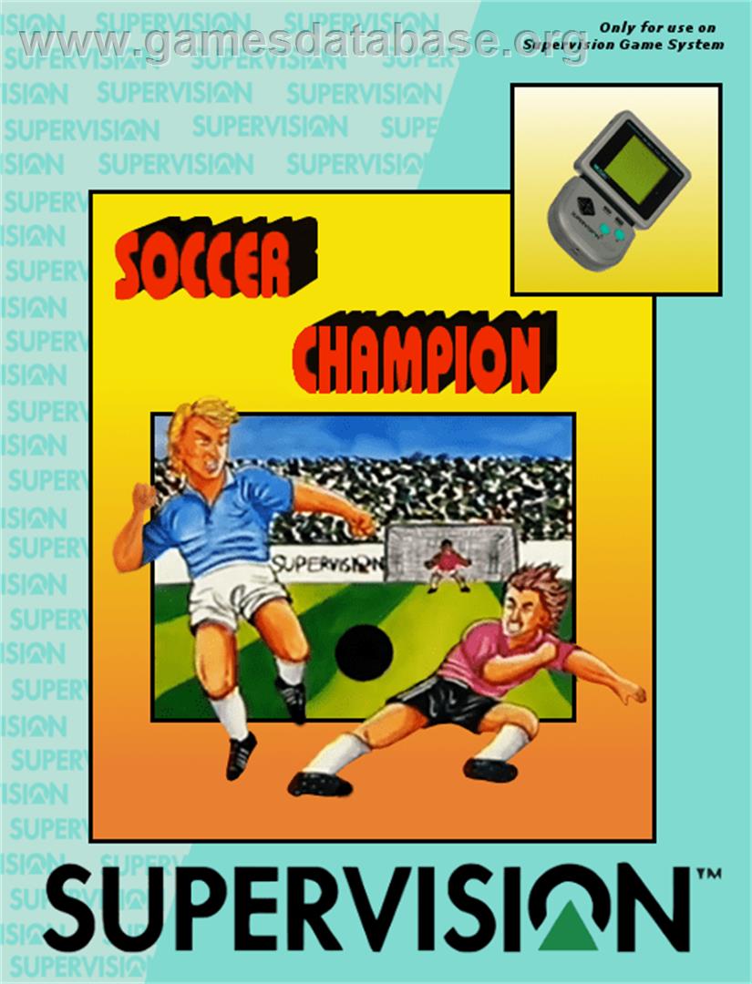 Soccer Champion - Watara Supervision - Artwork - Box