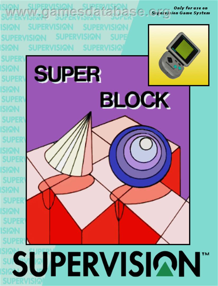 Super Block - Watara Supervision - Artwork - Box