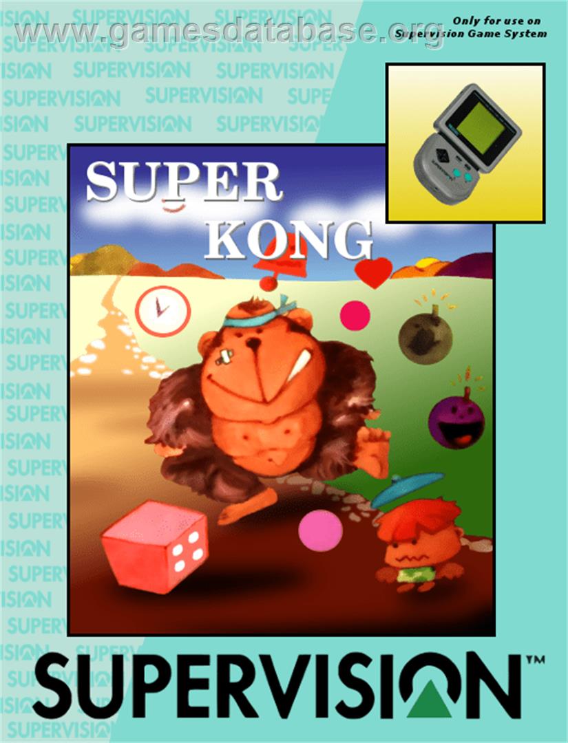 Super Kong - Watara Supervision - Artwork - Box