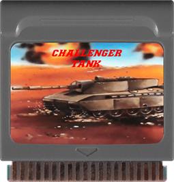 Cartridge artwork for Challenger Tank on the Watara Supervision.
