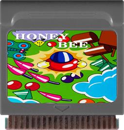 Cartridge artwork for Honey Bee on the Watara Supervision.