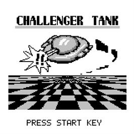 Title screen of Challenger Tank on the Watara Supervision.