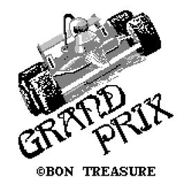Title screen of Grand Prix on the Watara Supervision.