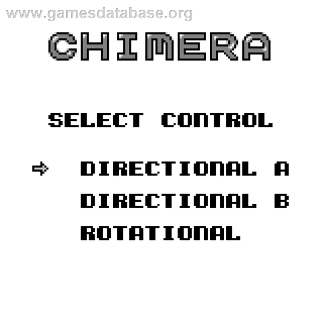 Chimera - Watara Supervision - Artwork - Title Screen