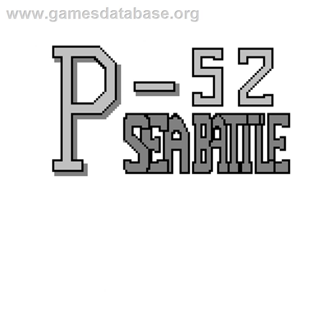 P-52 Sea Battle - Watara Supervision - Artwork - Title Screen
