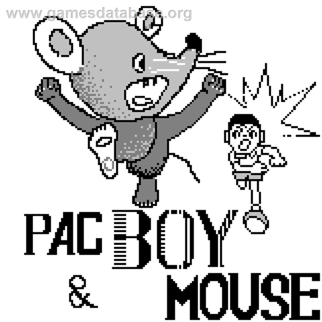 PacBoy & Mouse - Watara Supervision - Artwork - Title Screen