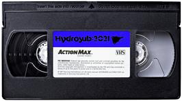 Cartridge artwork for Hydrosub: 2021 on the WoW Action Max.