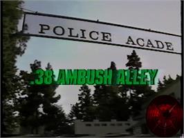 Title screen of .38 Ambush Alley on the WoW Action Max.