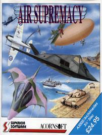 Box cover for Air Supremecy on the Acorn Archimedes.