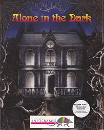 Box cover for Alone In the Dark on the Acorn Archimedes.