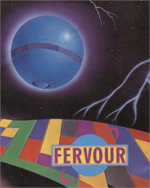 Box cover for Fervour on the Acorn Archimedes.