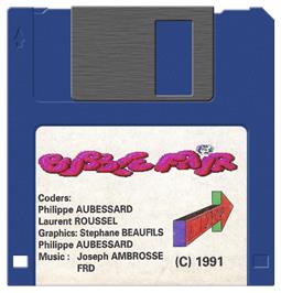Cartridge artwork for Bubble Fair on the Acorn Archimedes.