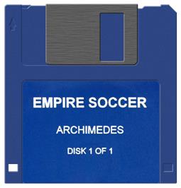 Cartridge artwork for Empire Soccer 94 on the Acorn Archimedes.