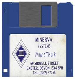 Cartridge artwork for Minotaur on the Acorn Archimedes.