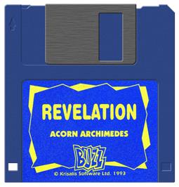 Cartridge artwork for Revelation on the Acorn Archimedes.