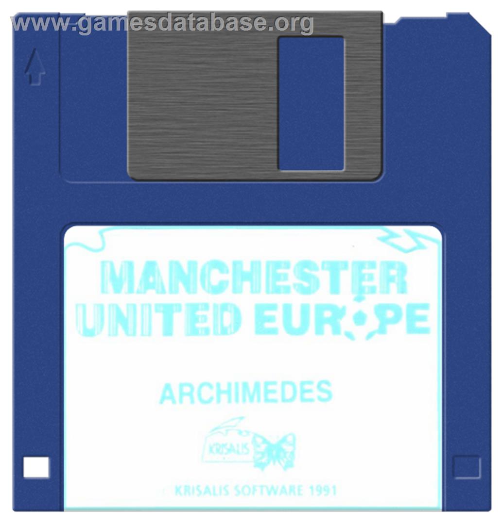 Manchester United Europe - Acorn Archimedes - Artwork - Cartridge