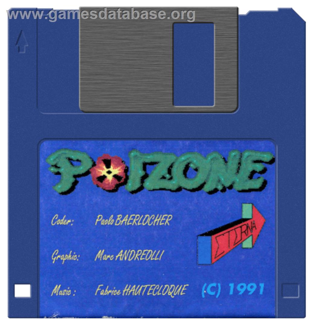 Poizone - Acorn Archimedes - Artwork - Cartridge