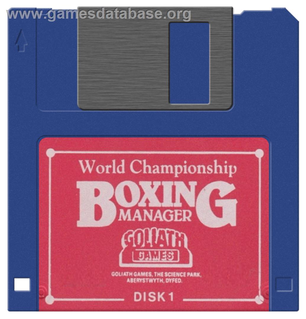 World Championship Boxing Manager - Acorn Archimedes - Artwork - Cartridge