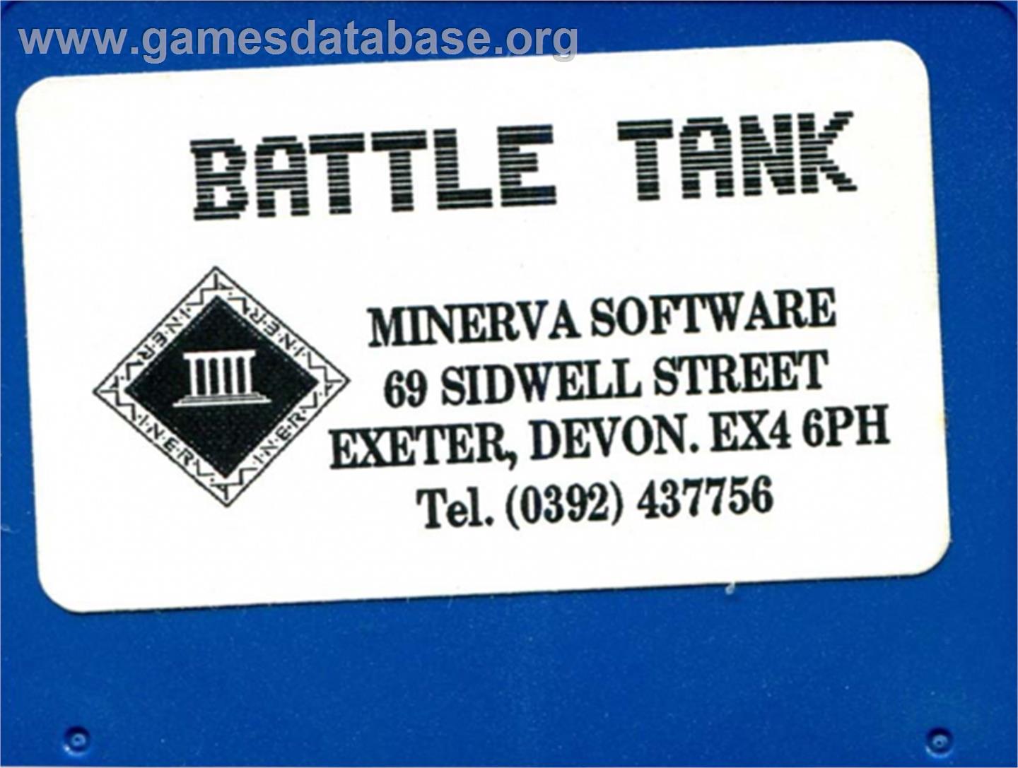Battle Tank - Acorn Archimedes - Artwork - Cartridge Top