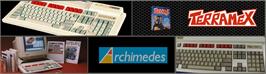 Arcade Cabinet Marquee for Terramex.