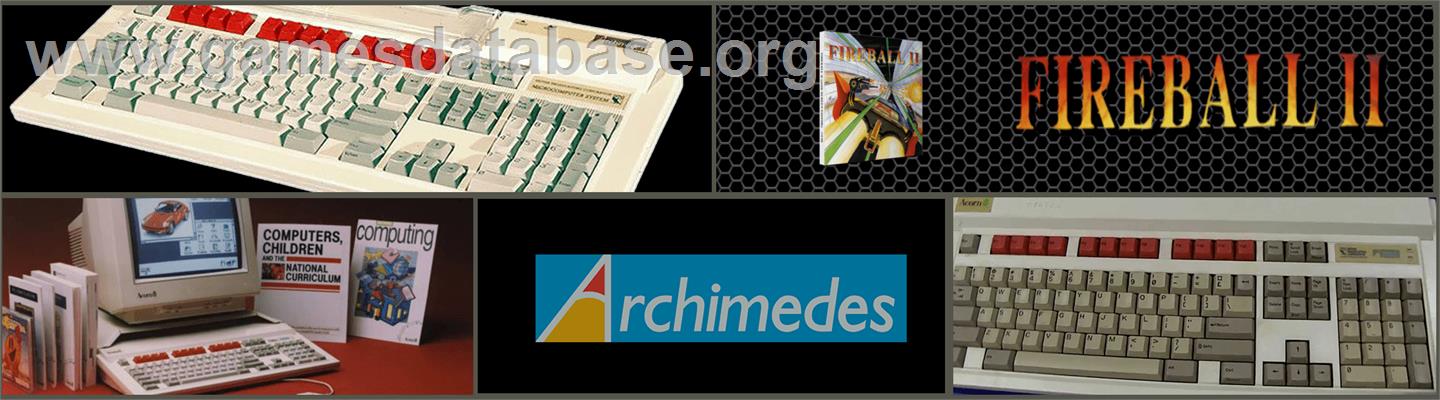 Fireball 2 - Acorn Archimedes - Artwork - Marquee