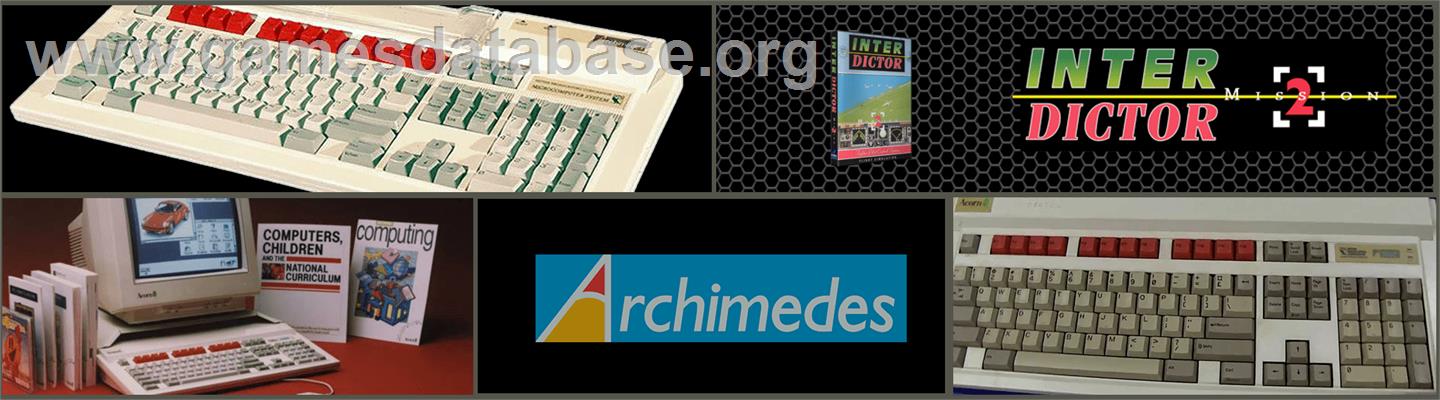 Interdictor 2 - Acorn Archimedes - Artwork - Marquee