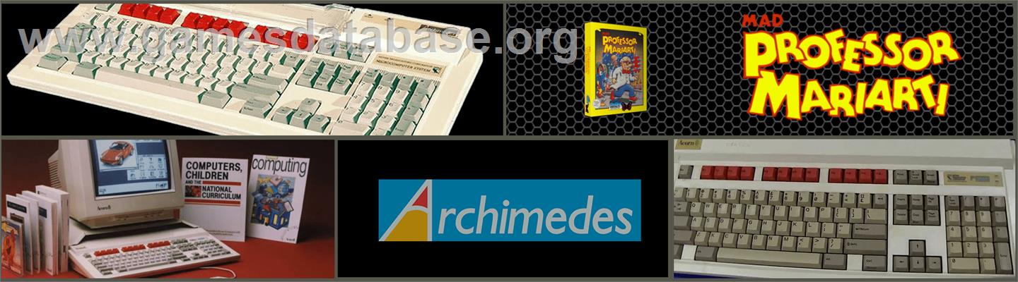 Mad Professor Mariarti - Acorn Archimedes - Artwork - Marquee