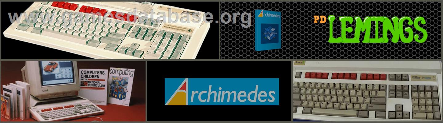 Pd Lemings - Acorn Archimedes - Artwork - Marquee