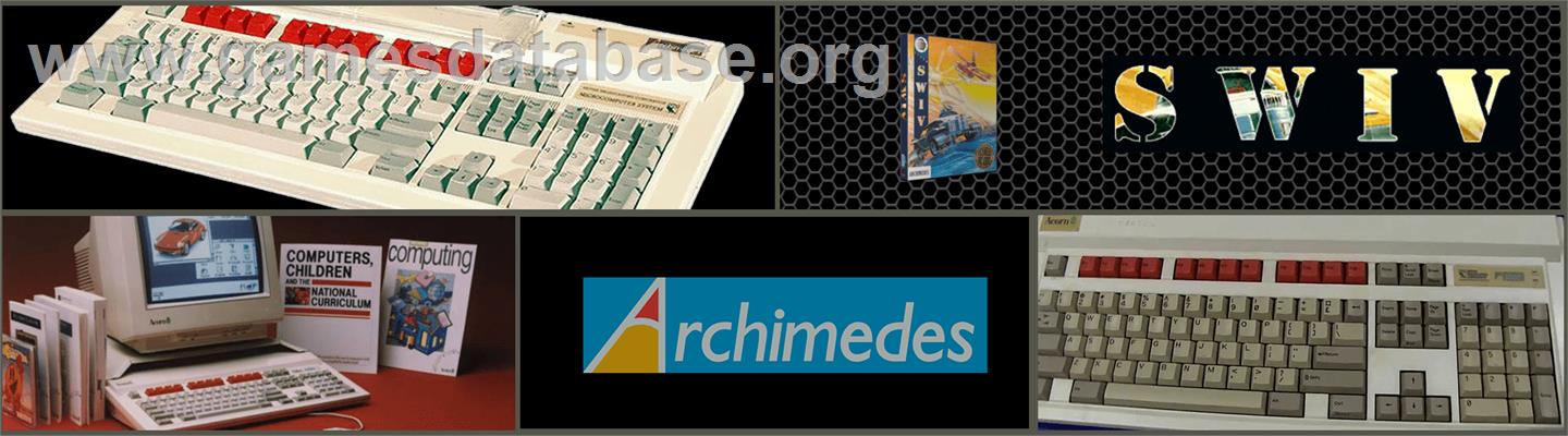 SWIV - Acorn Archimedes - Artwork - Marquee