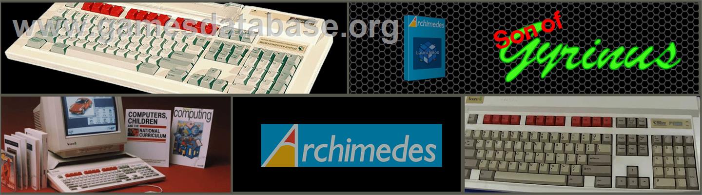 Son Of Gyrinus - Acorn Archimedes - Artwork - Marquee
