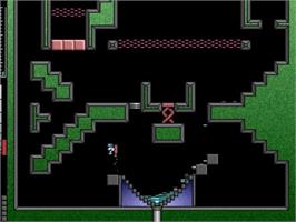 In game image of Cataclysm on the Acorn Archimedes.