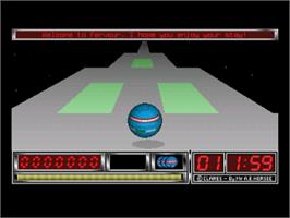 In game image of Fervour on the Acorn Archimedes.