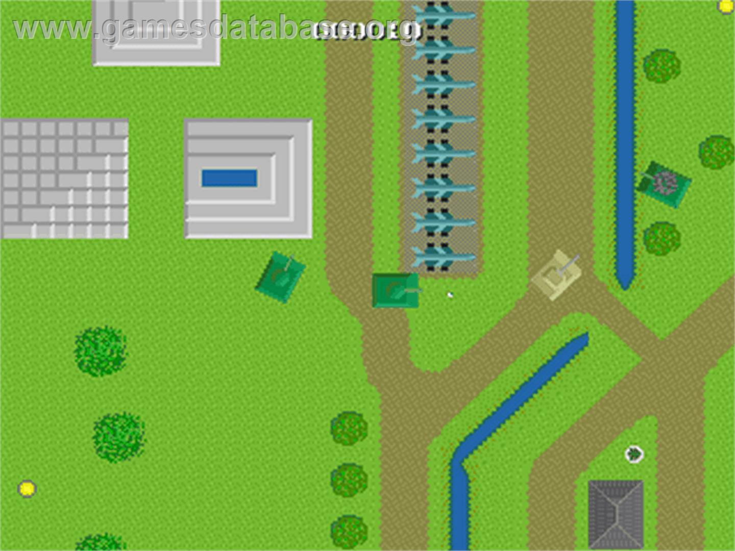 Battle Tank - Acorn Archimedes - Artwork - In Game