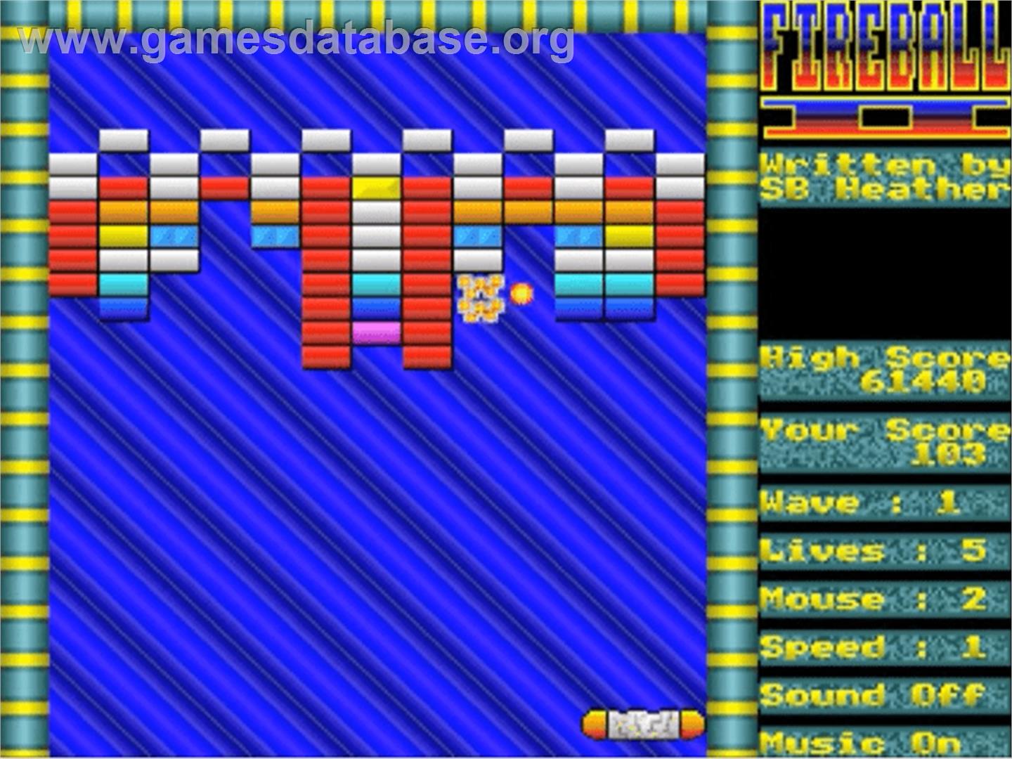 Fireball 2 - Acorn Archimedes - Artwork - In Game